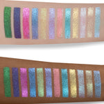 Looking for Rainbows Colourful Multichrome Effect Eyeshadow Palette Glossgods Cosmetics