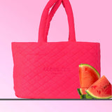 Crushin Watermelon Beach Bag