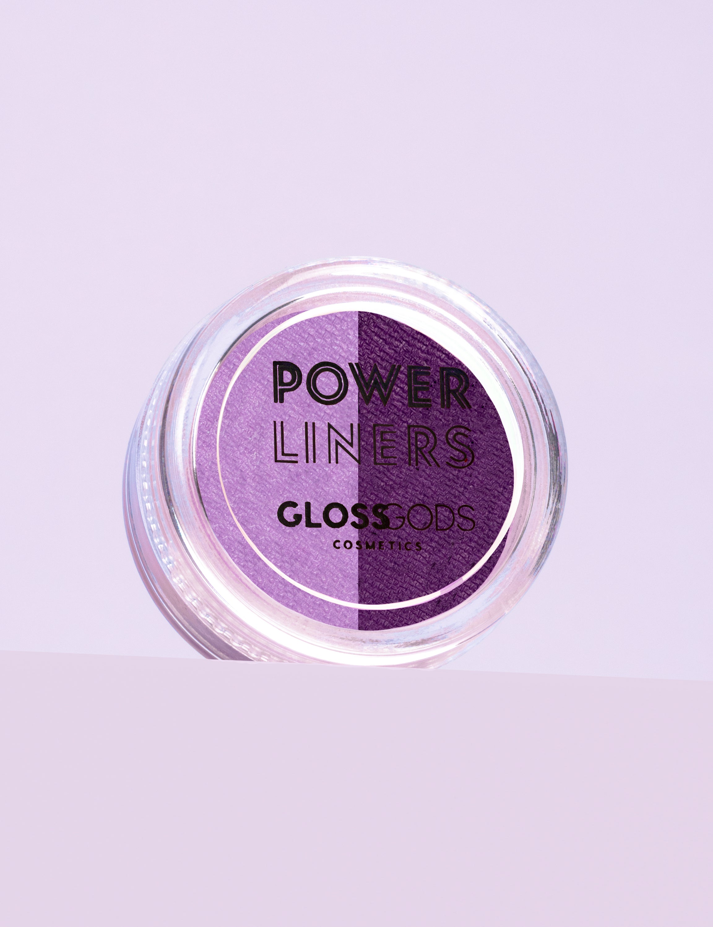 Split Power Liner Independent Matte Dark Purple Matte Light Purple Eyeliner Glossgods Cosmetics 