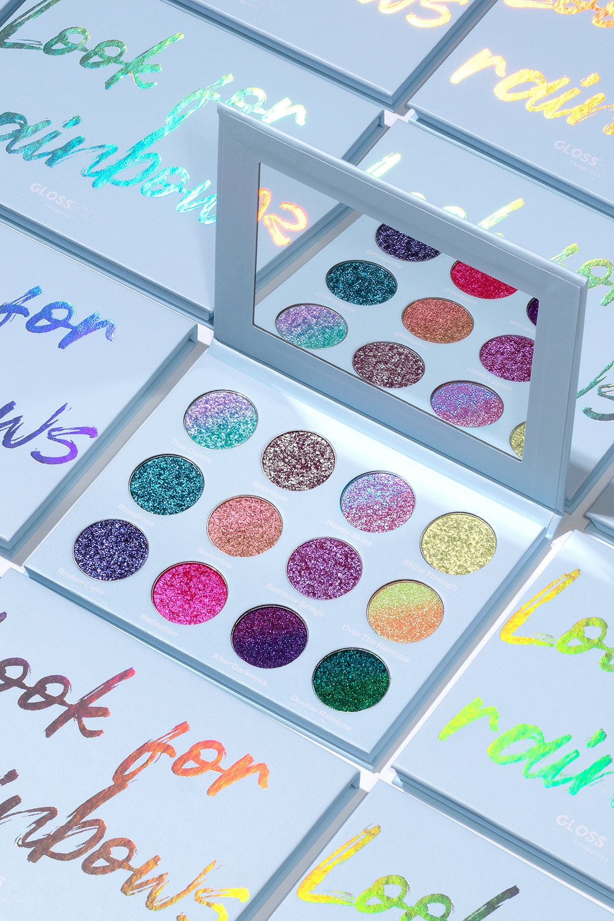 GlossGods Look for Rainbows - Effects Eyeshadow Palette
